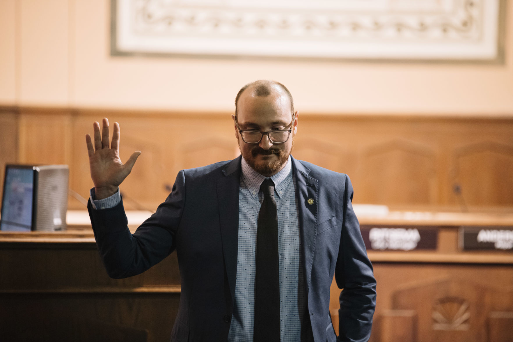 City Commissioner Chris Praedel